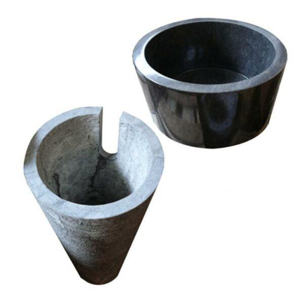 VASQUE SUR PIED EN MARBRE KONI – Image 1