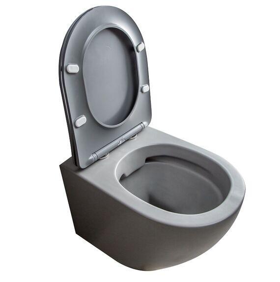 Abattant toilette avec charnière à fermeture en douceur et silencieuse pour  WC - Imperial