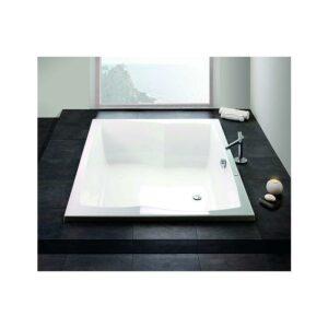 Baignoire Luca Varess Viticcio 180 x 80 cm acrylique blanc mat