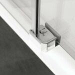 Cabine de douche avec porte coulissante rectangulaire HÜPPE Vista – Image 4