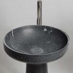 Lavabo sur pied cemento